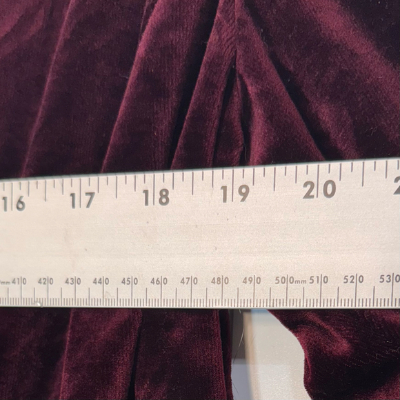 VTG Miss Accent Act III Velvet Blazer Jacket Burgundy Maroon Gold Rope Trim - Picture 7 of 10